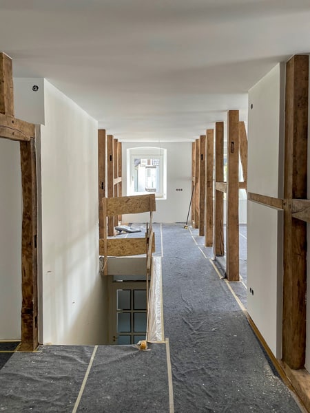 Renovierung in einem Privathaushalt