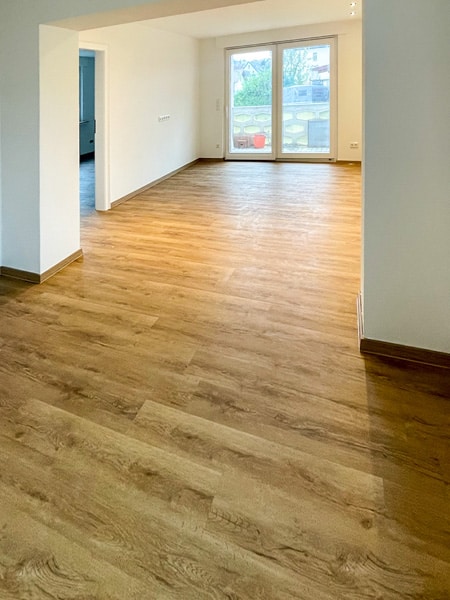 Bodenbelagsarbeiten im Privathaushalt