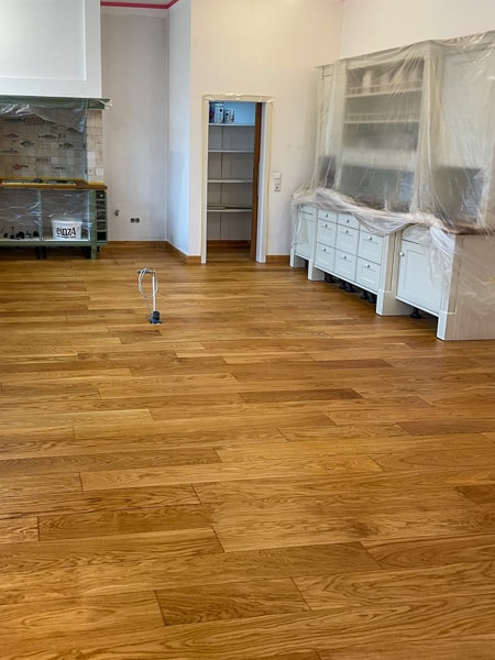 Aufbereitung vom Parkett