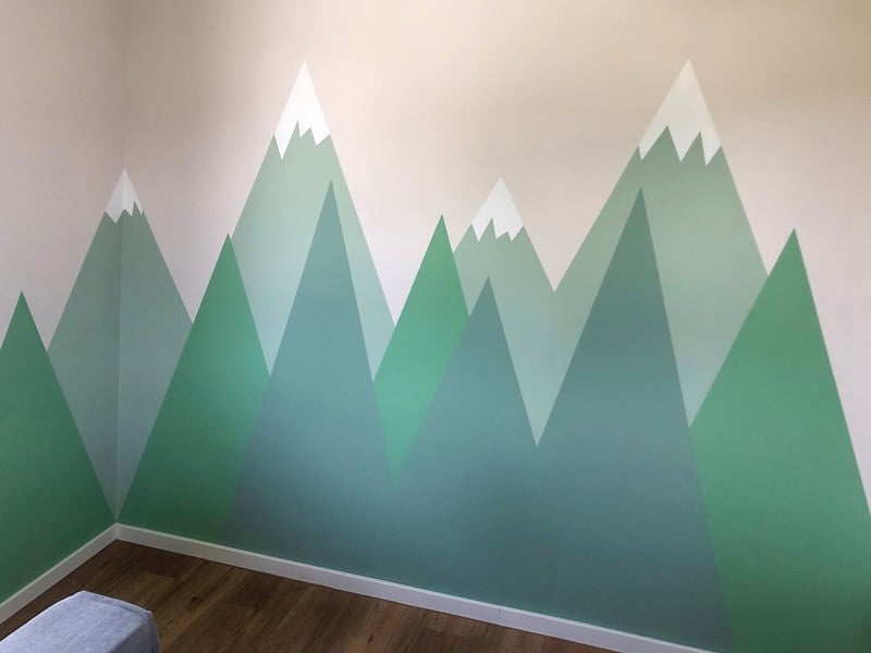 Kreative Raumgestaltung in einem Kinderzimmer