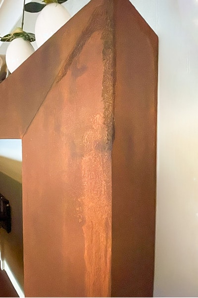 Rostoptik an Objekten