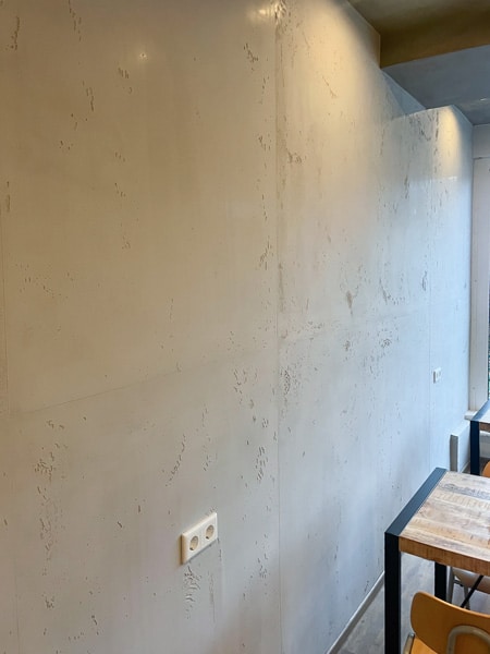 Kreative Raumgestaltung mit einer Betonoptik